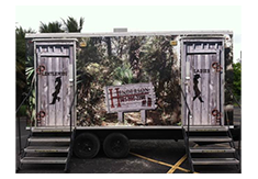 Yes this really is a trailer wrap designed by Custom Graphics and Signs