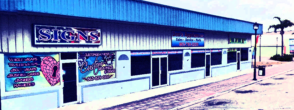 Custom Graphics and Signs Okeechobee Florida