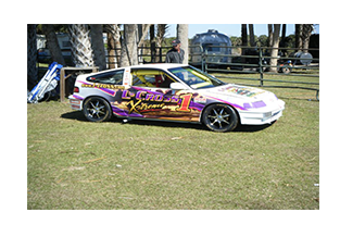 Race Car Wrap designed by Custom Graphics and Signs