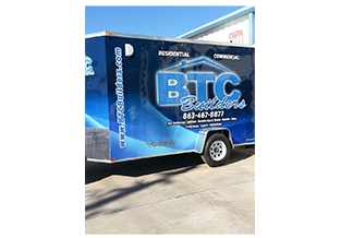 Full Trailer Wrap designed by Custom Graphics and Signs