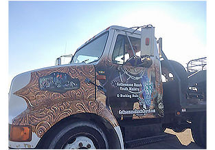 Truck wrap by Custom Graphics and Signs, Florida 